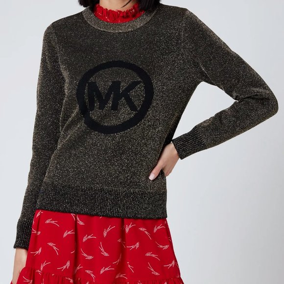 Women's MK Metallic Sweater